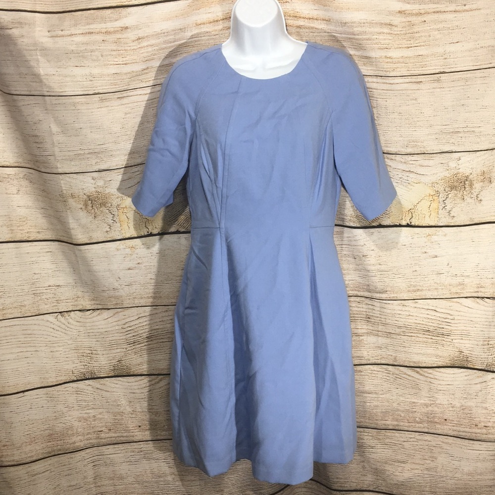 Vince Camuto periwinkle blue dress zipper sz 6 626 - Picture 1 of 8